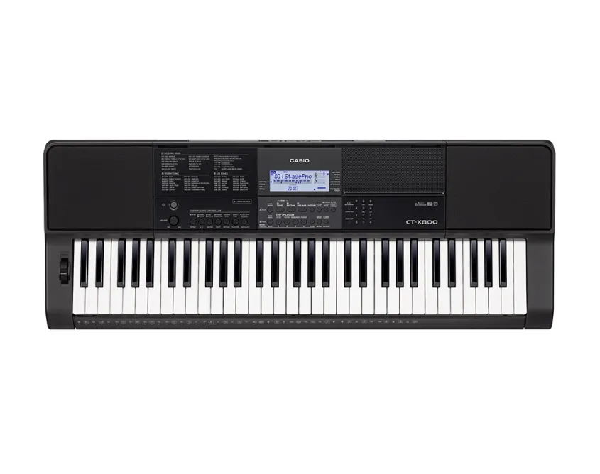 CASIO CT-X700 - 61 klawiszowy keyboard z modułem brzmieniowym i zasilaniem bateryjnym