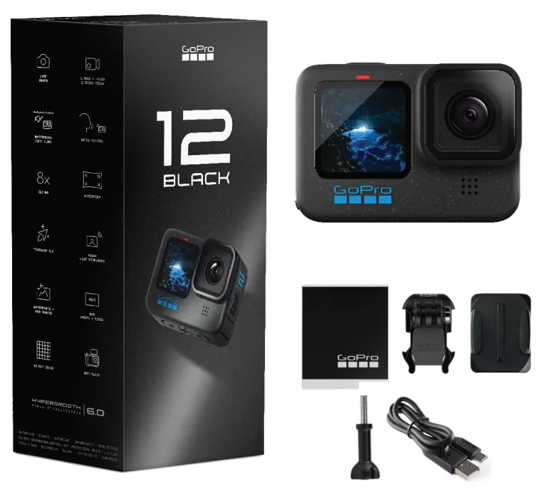 GoPro HERO12 Black - kamera sportowa