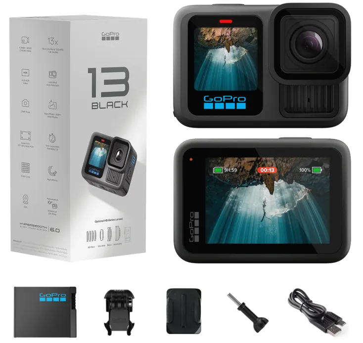 GoPro HERO13 Black - kamera sportowa