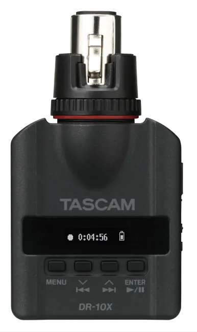 Tascam DR-10X - rejestrator cyrowy wpinany do mikrofonu