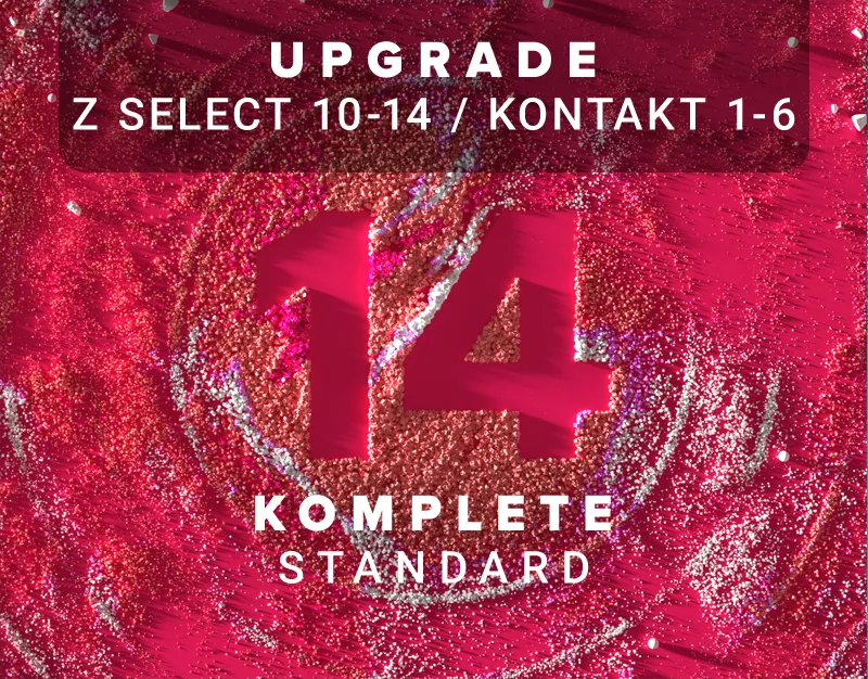 Native Instruments KOMPLETE 14 STANDARD UPGRADE z SELECT 10-14 / KONTAKT 1-6