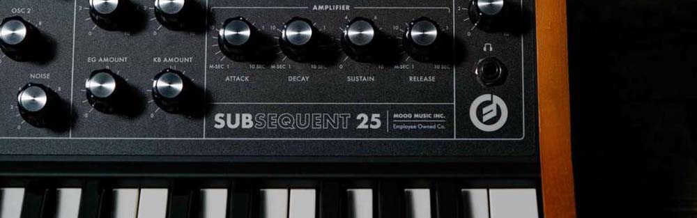 moog subsequent 25